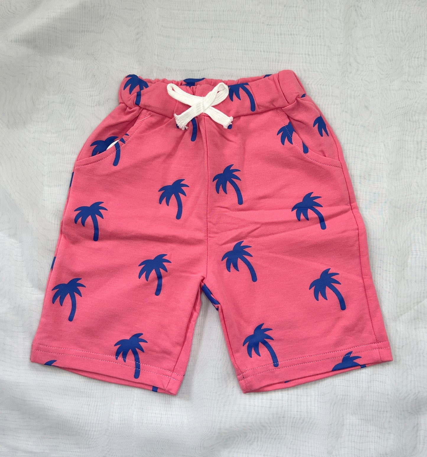 Pink Palm Shorts