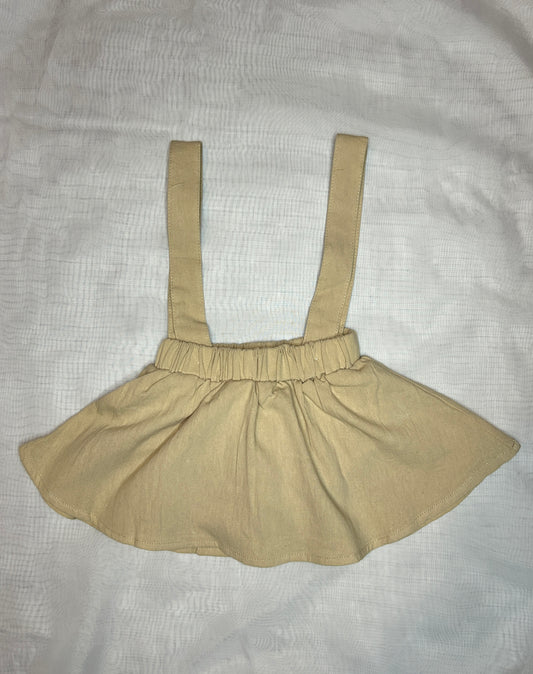 Khaki Overall Skirt